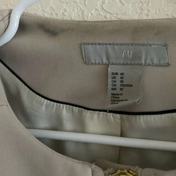 FLASH SALE!! GORGEOUS HM blush jacket - Picture 4 of 8